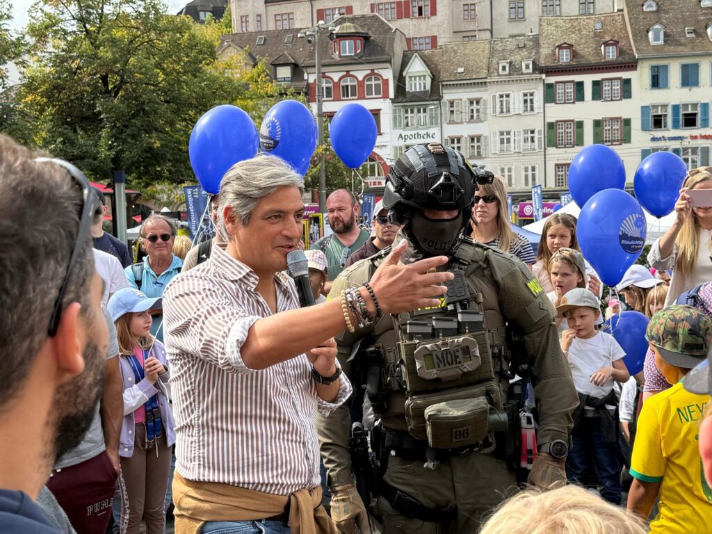 Intervention Blaulichttag 2025. Optravis