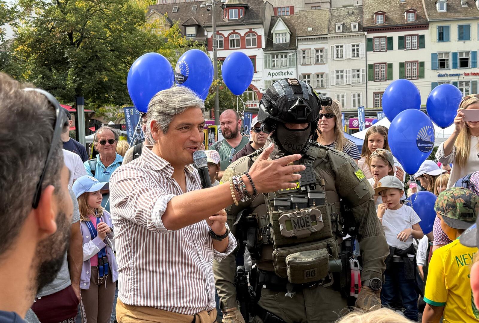 Intervention Blaulichttag 2025. Optravis